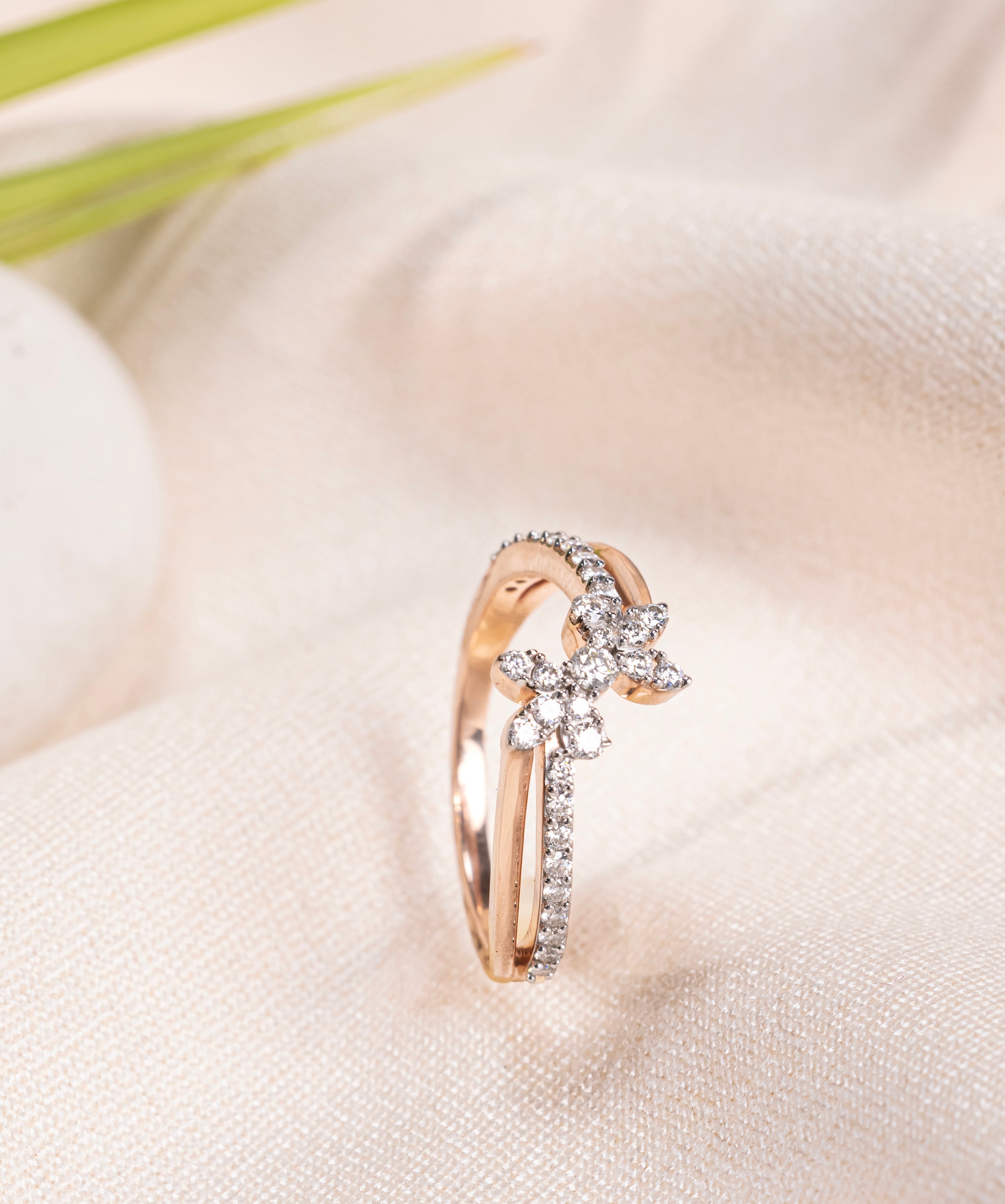 Blossom Radiance Rose Gold Ring